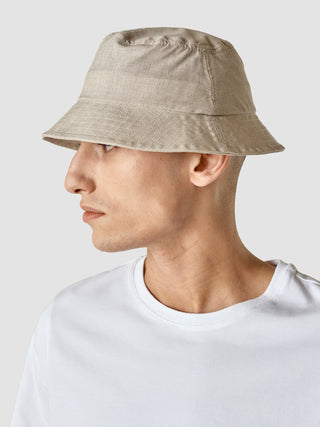 Tech Linen Bucket Hat Sandshell