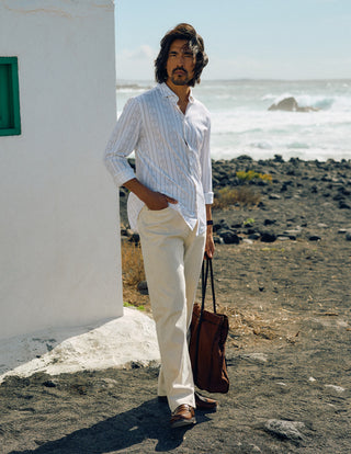 Luca Jeans Relaxed Fit Off White