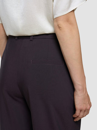 Women's Avira Pants Wide Burgundy Berry