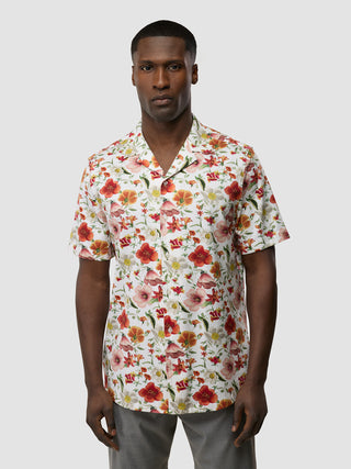 Bowling Short Sleeve Shirt Botanical