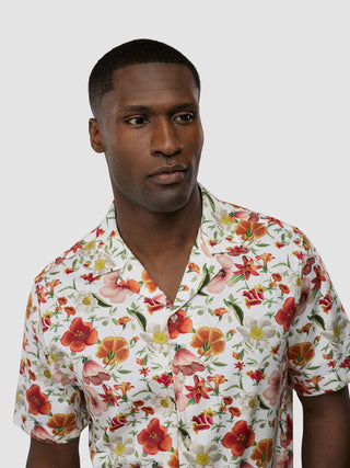 Bowling Short Sleeve Shirt Botanical