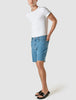 Classic Denim Shorts Light Blue