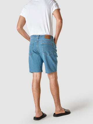 Classic Denim Shorts Light Blue