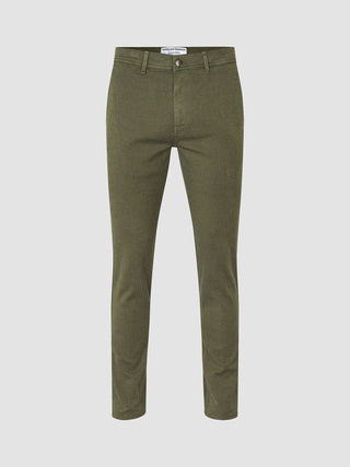 Classic Pants Slim Nature Green