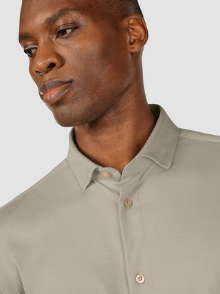 Classic Shirt Stone Beige Regular