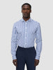 Classic Shirt Dusky Blue Stripe Regular
