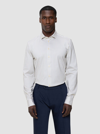 Classic Shirt Sandy Stripes Slim