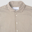 Classic Shirt Shadow Brown Stripe Slim