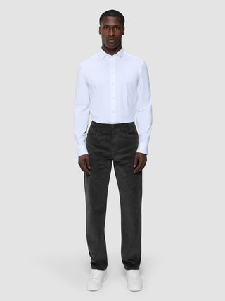 Corduroy Pants Dark Grey