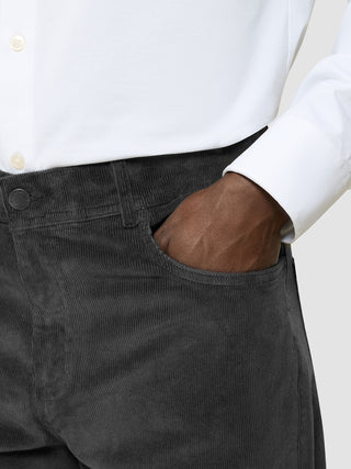 Corduroy Pants Dark Grey