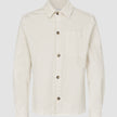 Corduroy Overshirt Off White