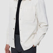 Corduroy Overshirt Off White