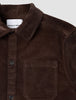 Corduroy Overshirt Espresso