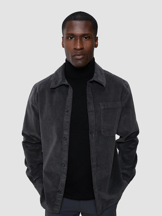 Corduroy Overshirt Dark Grey