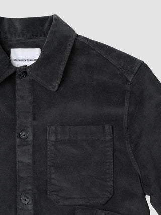 Corduroy Overshirt Dark Grey