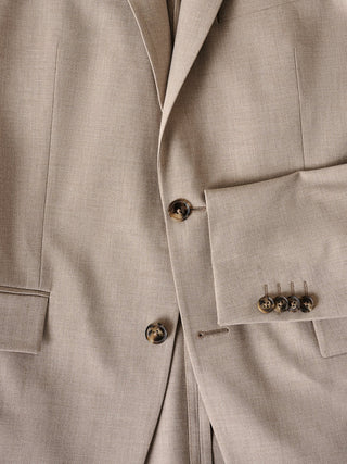 Essential Blazer Slim Sand Grain