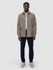 Effortless Overshirt Shadow Brown
