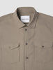 Effortless Overshirt Shadow Brown