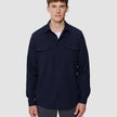 Effortless Overshirt Dark Navy