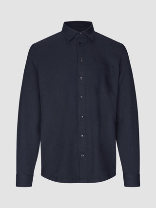 Effortless Shirt Dark Navy