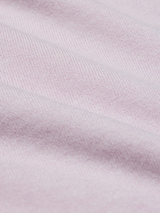 Women's Elevated Knit Polo Soft Pink Melange