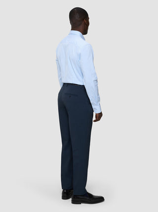 Elevated Shirt Light Blue Stripe Thin Regular