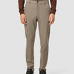 Essential Pants Slim Dark Beige Melange