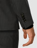 Essential Blazer Regular Asphalt Pinstripe