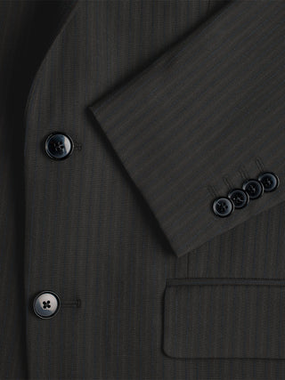 Essential Suit Asphalt Pinstripe