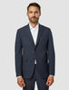 Essential Blazer Regular Dark Blue Check