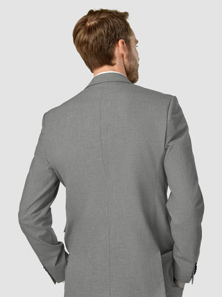 Essential Blazer Slim Dark Grey Melange