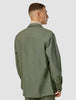 Essential Overshirt Nightfall Green Melange