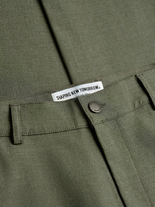 Essential Pants Regular Nightfall Green Melange