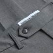 Essential Suit Pants Slim Dark Grey Melange