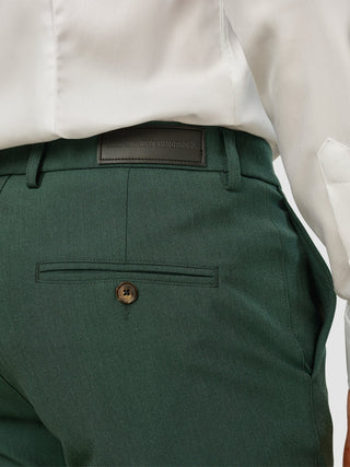 Essential Suit Pants Slim Pine Green