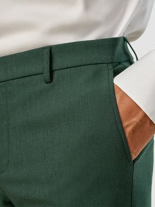 Essential Suit Pants Slim Pine Green