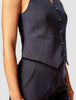 Essential Vest Short Midnight Blue