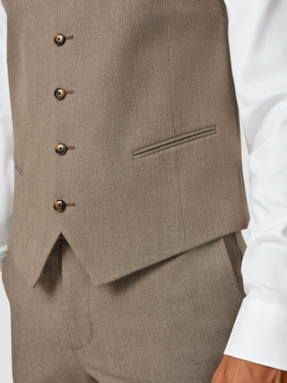 Essential Vest Almond