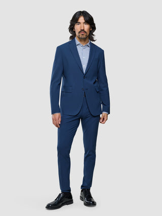 Essential Blazer Slim Marine Blue