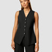 Essential Set Long Vest & Wide Pants