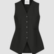 Essential Set Long Vest & Wide Pants