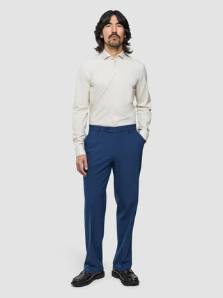 Essential Suit Pants Relaxed Fit Marine Blue