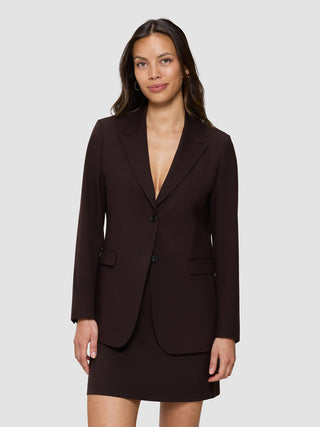 Women's Essential Blazer Espresso