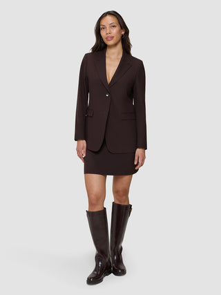 Women's Essential Blazer Espresso