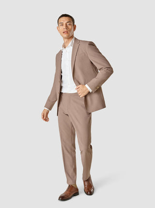 Essential Blazer Dusty Lilac Melange Regular