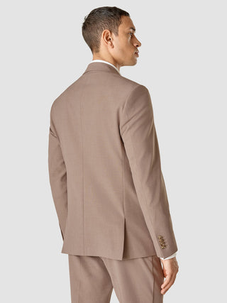 Essential Blazer Dusty Lilac Melange Slim