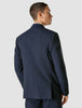 Essential Blazer Navy Melange Slim