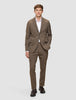 Essential Suit Saddle Brown Melange