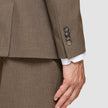 Essential Suit Saddle Brown Melange