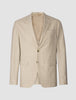 Essential Easy Blazer Slim Warm Sand